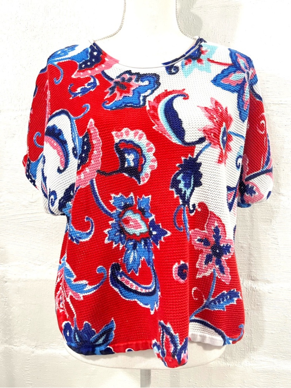 CHICO'S FLORAL SUMMER TOP